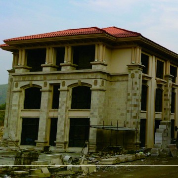 博歐EPS裝飾線(xiàn)條工程案例：供電局綜合樓項(xiàng)目工程